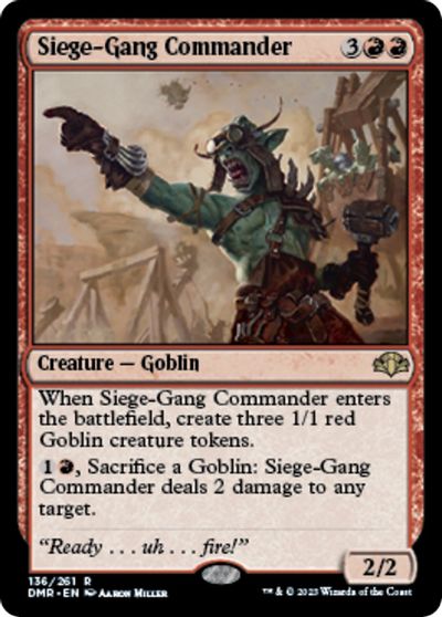 Siege Gang Commander #136