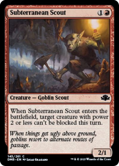 Subterranean Scout #143
