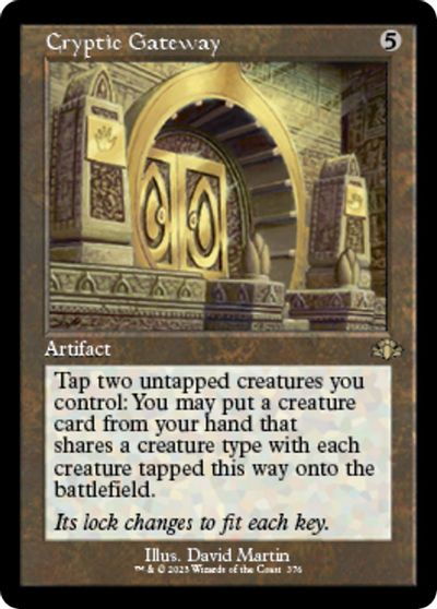 Cryptic Gateway Retro Frame #376