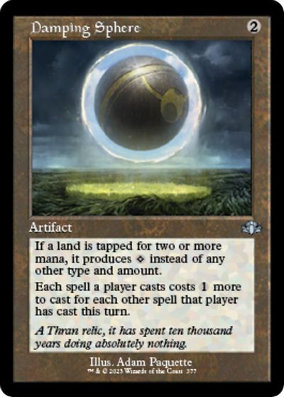 Damping Sphere Retro Frame #377