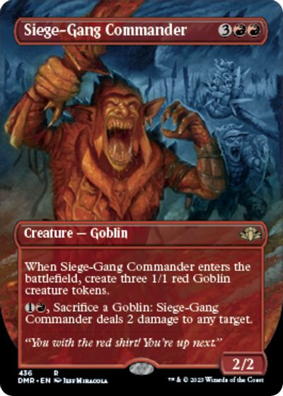 Siege Gang Commander Borderless #436