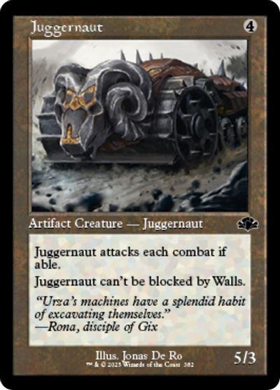 Juggernaut Retro Frame #382