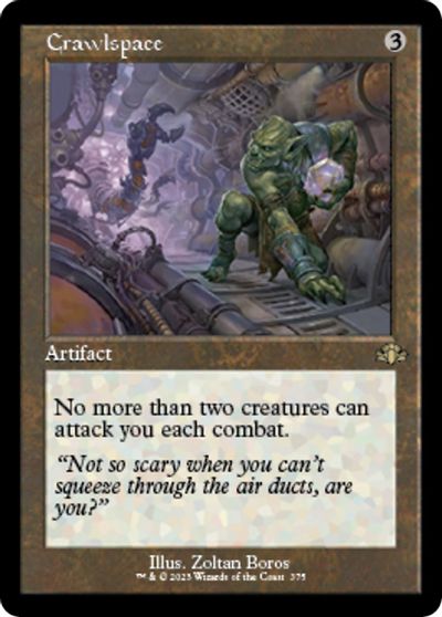 Crawlspace Retro Frame #375