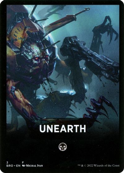 Unearth Theme Card #3