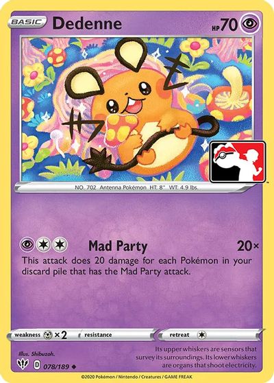 Dedenne [Prize Pack] #78