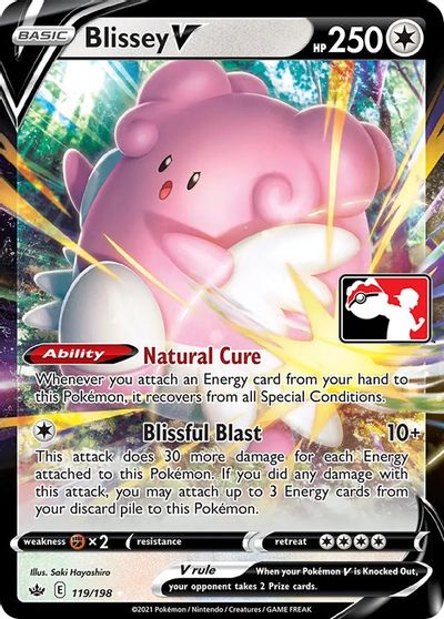 Blissey V [Prize Pack] #119