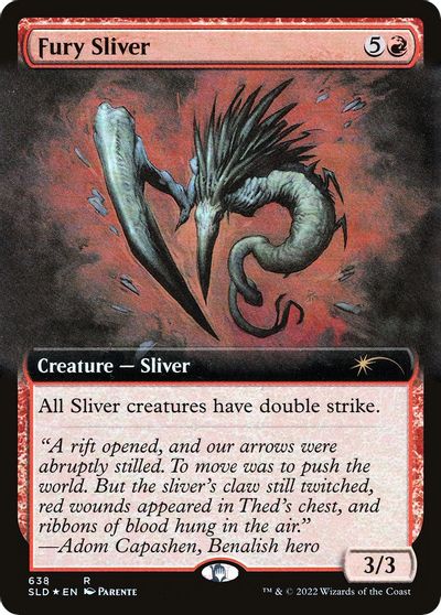Fury Sliver Extended Art #638