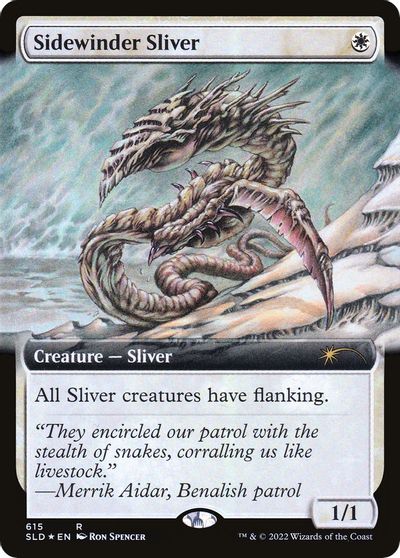 Sidewinder Sliver Extended Art #615