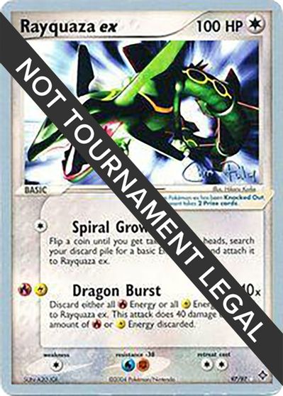 Rayquaza Ex [Chris Fulop] #97