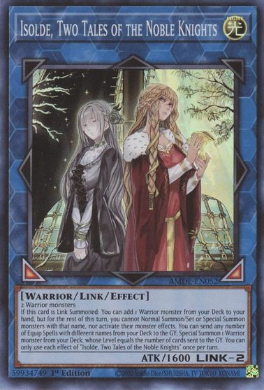 Isolde Two Tales of the Noble Knights #AMDE-EN052