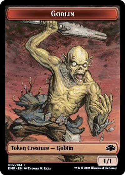 Goblin Construct Double Sided Token #7 // 14
