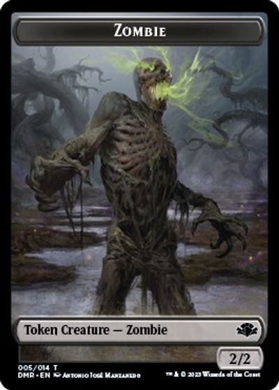 Zombie Marit Lage Double sided Token #5 // 4