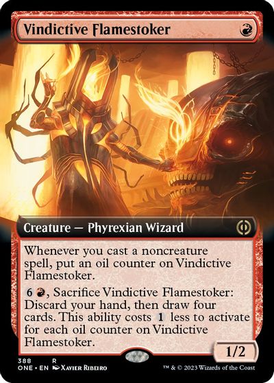 Vindictive Flamestoker Extended Art #388