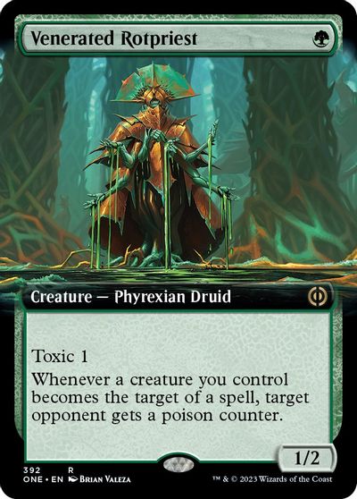 Venerated Rotpriest Extended Art #392