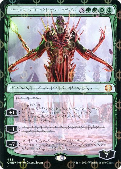 Nissa Ascended Animist Phyrexian Step and Compleat Foil #453