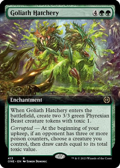 Goliath Hatchery Extended Art #413