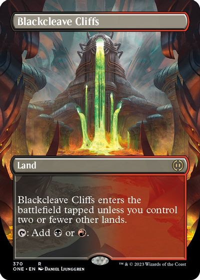 Blackcleave Cliffs Borderless #370