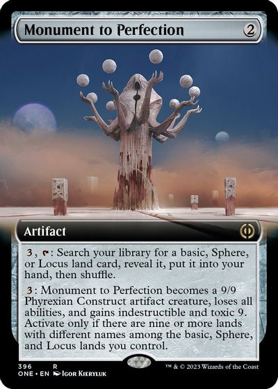 Monument to Perfection Extended Art #396