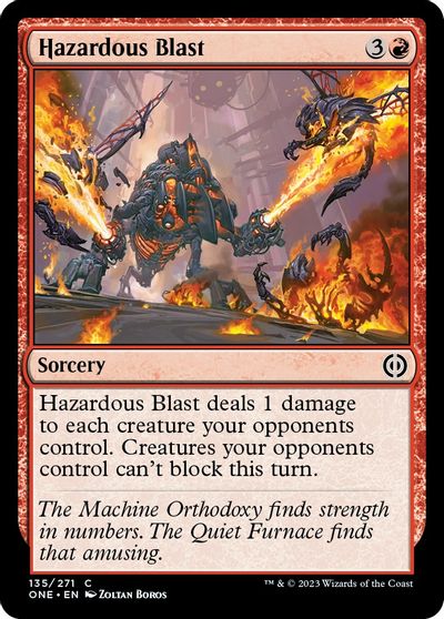 Hazardous Blast #135