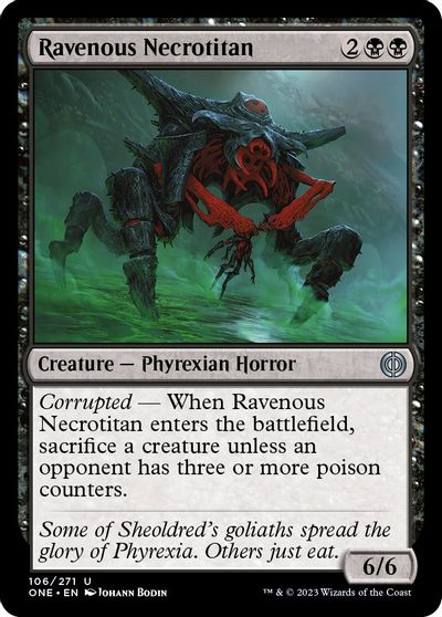 Ravenous Necrotitan #106