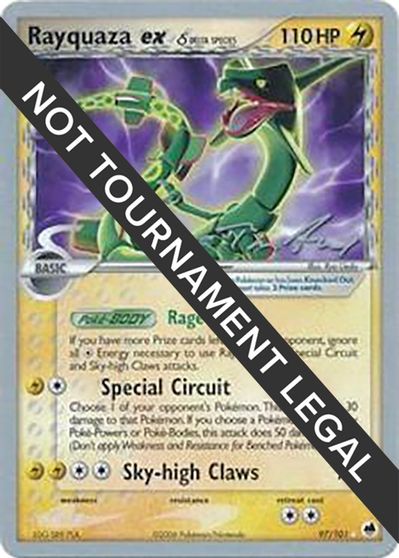 Rayquaza EX [Tom Roos] #97