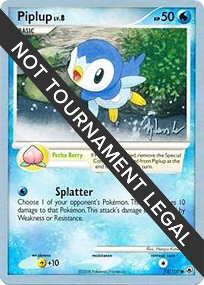 Piplup [Dylan Lefavour] #72