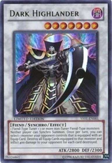 Buy Dark Highlander Yu Gi Oh 5d S Manga Promotional Cards At Tcgplayer Com