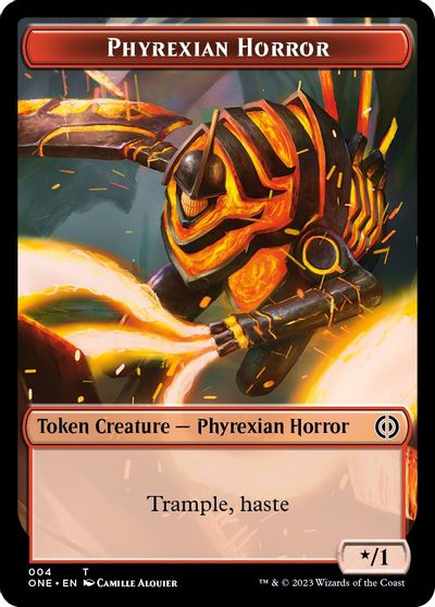 Phyrexian Horror Token 004 #4