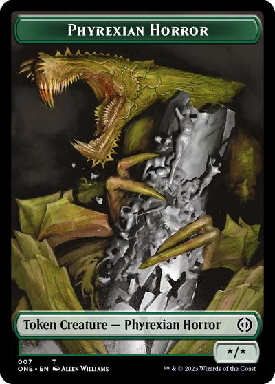 Phyrexian Horror Token 007 #7