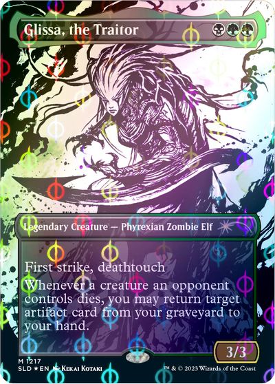 Glissa the Traitor Step and Compleat Foil #1217