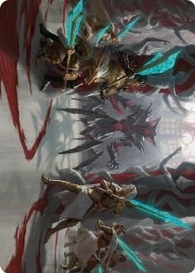 Goldwardens Gambit Art Card #29