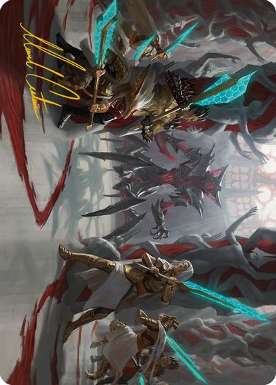 Goldwardens Gambit Art Card