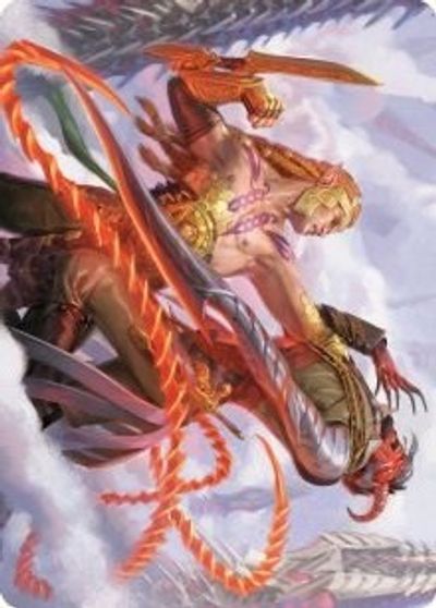 Tyvars Stand Art Card #43