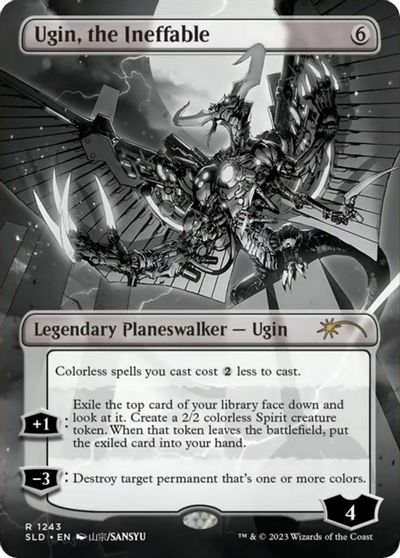 Ugin the Ineffable Borderless #1243