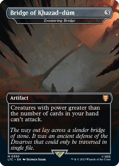 Bridge of Khazad dum Ensnaring Bridge