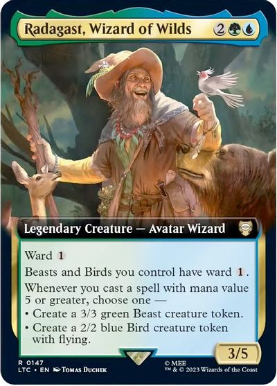 Radagast Wizard of Wilds Extended Art