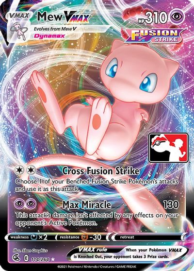 Mew VMAX [Prize Pack] #114