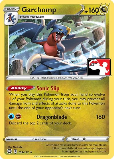 Garchomp [Prize Pack] #109