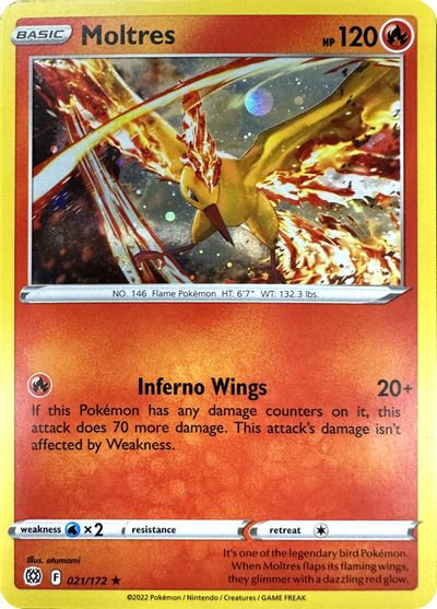 Moltres [Cosmos Holo] #21