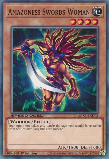 Amazoness Swords Woman #SGX3-END02