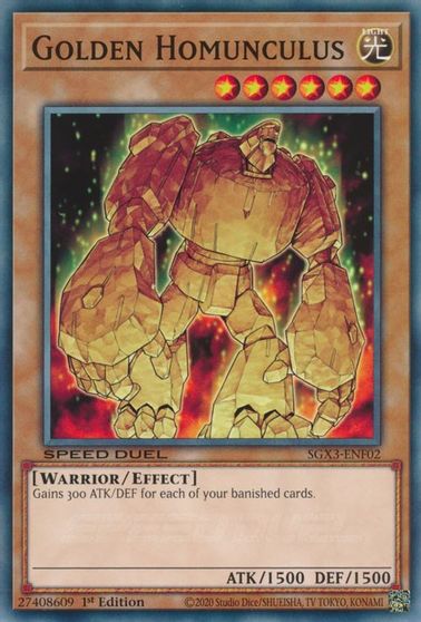 Golden Homunculus #SGX3-ENF02