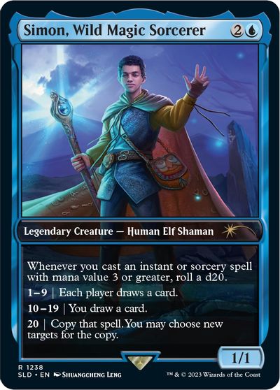 Simon Wild Magic Sorcerer #1238