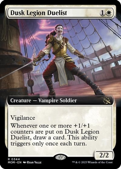 Dusk Legion Duelist Extended Art #344