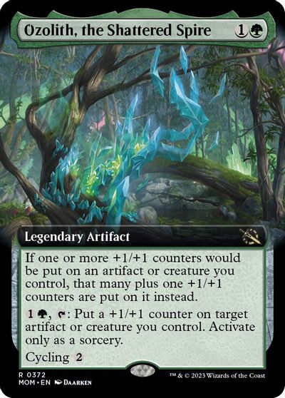 Ozolith the Shattered Spire Extended Art #372