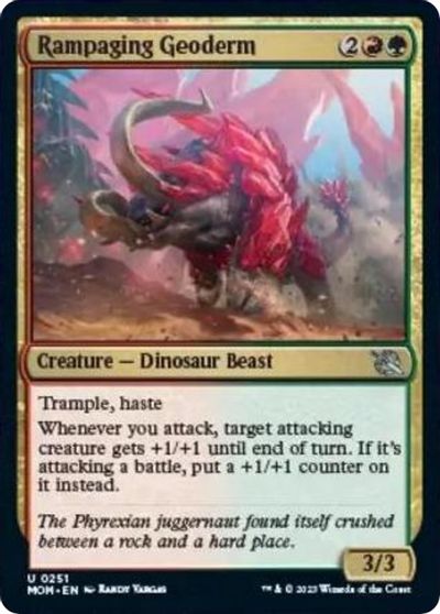 Rampaging Geoderm #251