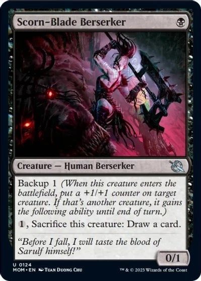 Scorn Blade Berserker #124