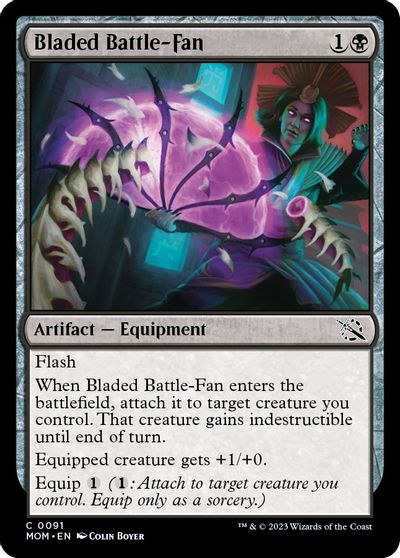 Bladed Battle Fan #91