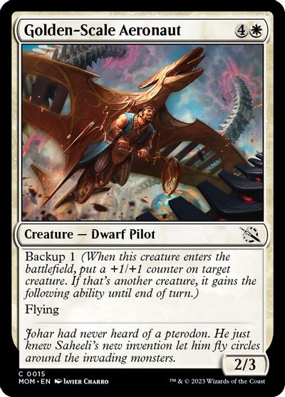 Golden Scale Aeronaut #15