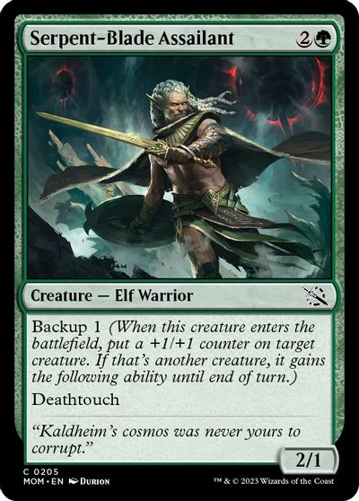 Serpent Blade Assailant #205