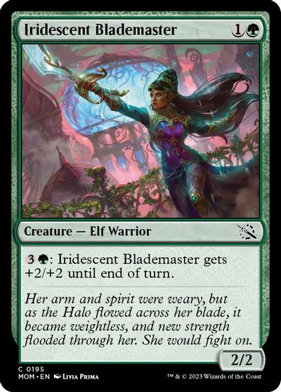 Iridescent Blademaster #195